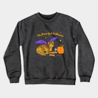 The Purr-fect Halloween Crewneck Sweatshirt